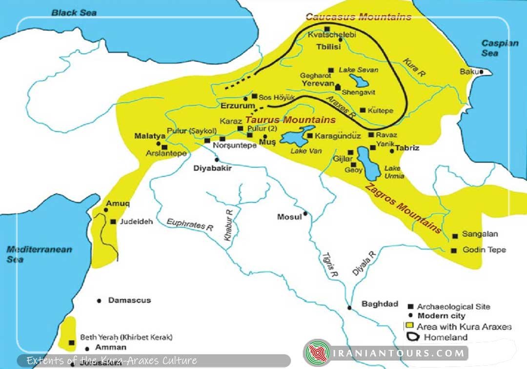 Карта сасанидского ирана